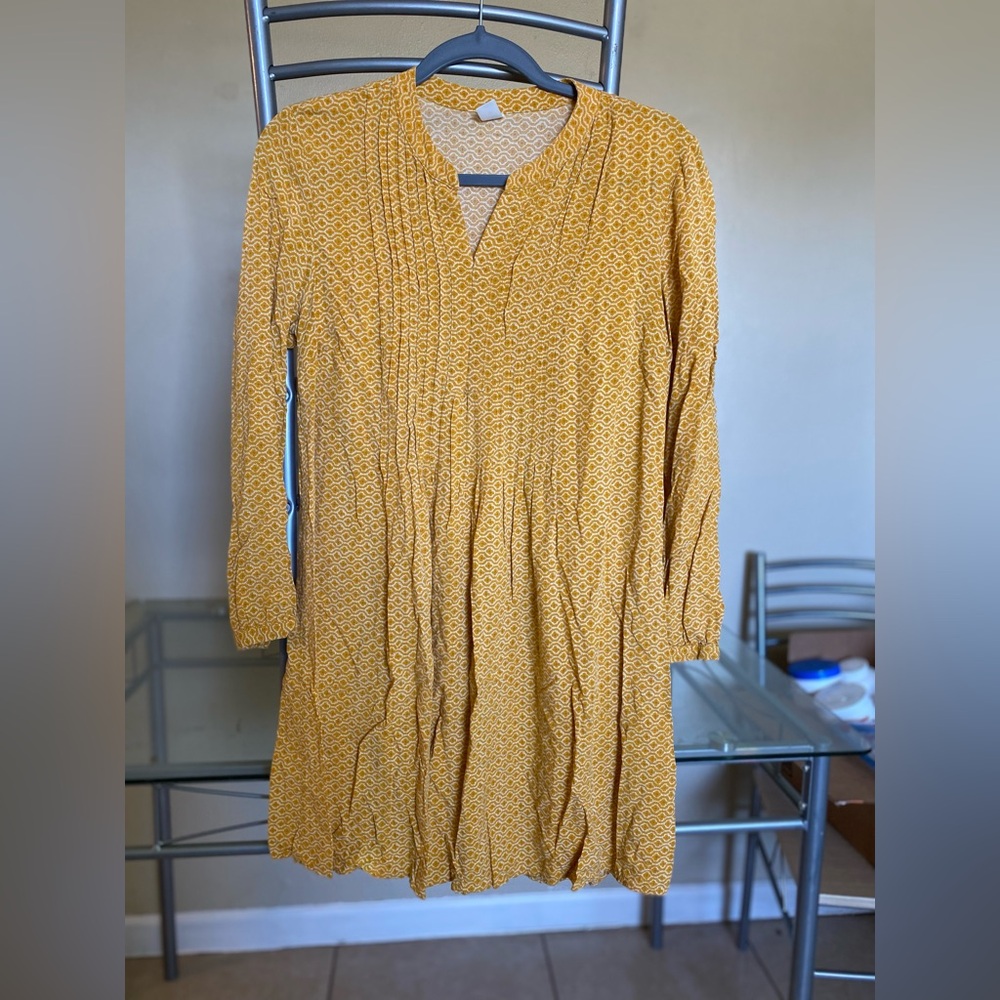 Old navy medium yellow dress